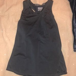 Gray Layer 8 exercise tank top